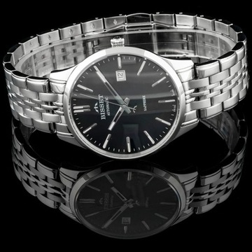 Zegarek męski BISSET Classic Automatic BSMF37TISX03BX [+GRAWER]