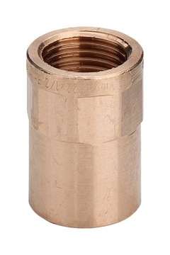ZŁĄCZKA MOSIĘŻNA CU MUFA DO WLUTU 15MM X 1/2 VIEGA