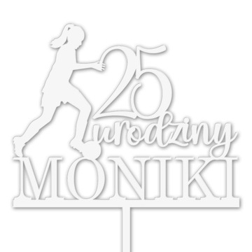 TOPPER PIŁKA NOŻNA PIŁKARKA FOOTBALL NAPIS BIAŁY