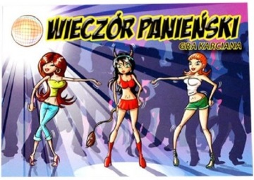 GRA KARCIANA WIECZÓR PANIEŃSKI TOWARZYSKA