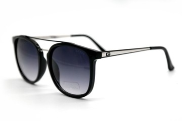 GUESS Okulary męskie/damskie czarne GF5059 01B