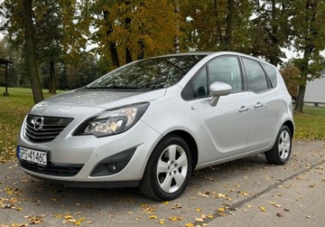 Opel Meriva II Mikrovan 1.4 Turbo ECOTEC 140KM 2012 Opel Meriva Bezwypadkowy, Oryginalny lakier, dobrze wyposazona, hak 1.4