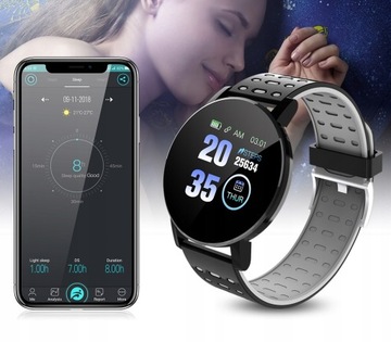 SMARTWATCH zegarek SMARTBAND do IPHONE HUAWEI