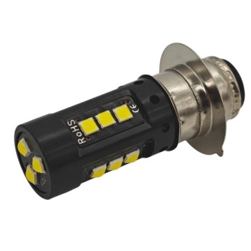 P15D Светодиодная лампа H6M, T19, PX15D 8-80В белая 1200лм