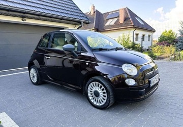 Fiat 500 II Hatchback 3d 1.2 69KM 2007 Fiat 500 Lounge Stylowy Zadbany Ekonomiczny Warszawa gwarancja w cenie VVFL, zdjęcie 1