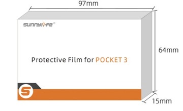 Закаленное стекло 9H для объектива и экрана для DJI OSMO POCKET 3 — 2 шт.