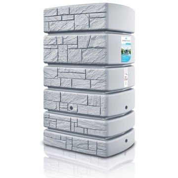 РЕЗЕРВУАР ДЛЯ ДОЖДЕВОЙ ВОДЫ Waterform Tower Stone [500L] СЕРЫЙ PROSPERPLAST