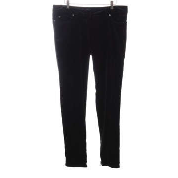 Moda Spodnie Spodnie ze stretchu CLASS Roberto Cavalli Spodnie ze stretchu czarny-z\u0142oto W stylu casual 