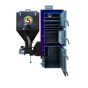 KOCIOŁ na Pellet PODAJNIKIEM 30 kW Piec Kotły Pellet PELET