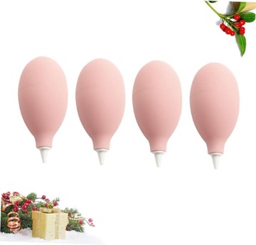 4 шт. Силиконовый воздуходувка, небольшое чистящее средство для