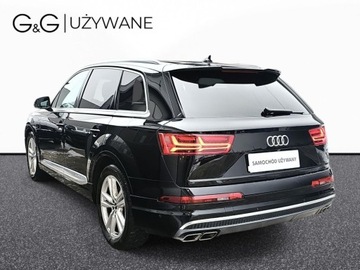 Audi Q7 II SQ7 4.0 TDI 435KM 2017 Audi SQ7 pneumatyka, hak, 7 osobowa, naglosnienie BOSE, elektryczne fotele, zdjęcie 6