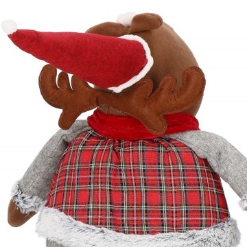 ТЕЛЕСКОПИЧЕСКИЙ РОЖДЕСТВЕНСКИЙ ОЛЕНЬ ПОД ЕЛКОЙ XXL ОРНАМЕНТ РОЖДЕСТВЕНСКОЕ УКРАШЕНИЕ