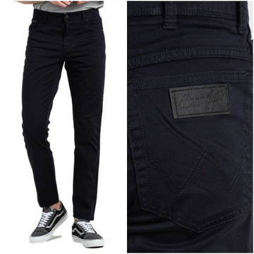 Męskie spodnie jeansowe dopasowane Wrangler TEXAS SLIM W36 L30