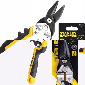 ПРЯМЫЕ НОЖНИЦЫ ДЛЯ ЛИСТОВОГО МЕТАЛЛА STANLEY FMHT73756