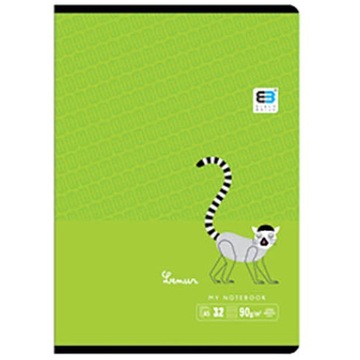 ZESZYT A5 32K W GRUBĄ LINIĘ B&B KIDS 90G PASTEL