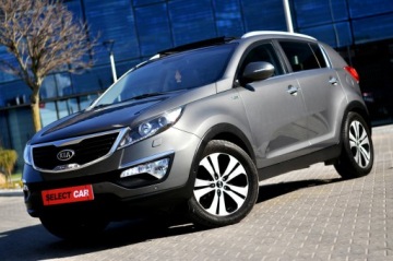 Kia Sportage III SUV 2.0 CRDi 136KM 2011 Kia Sportage 2,0 CRDi Automat Xenon Ledy Skóra