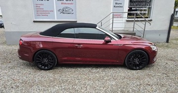 Audi A5 F5 Cabrio 2.0 TFSI 252KM 2018 Audi A5 Cabrio 2,0 benzyna 252 KM Quattro NAVI Full LED zarejestrowany 2.0, zdjęcie 22