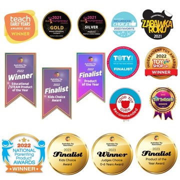 Магнитные блоки Rainbow Shape Expansion Pack 36 шт. Коннетикс