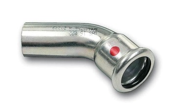 Sanha Therm kolano łuk 45 st. 18 mm stal węglowa