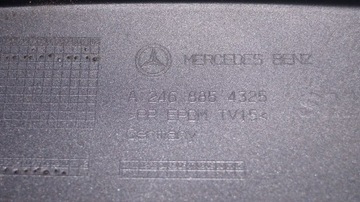 MERCEDES B 246 FACELIFT 15- NÁRAZNÍK PŘEDNÍ W39
