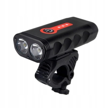 LAMPA PRZÓD 2xCREE XM-L2 USB 900lm UCHWYT 360 MOC
