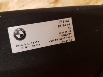 MŘÍŽKA ROLETA KUFRU BMW G21 9875744