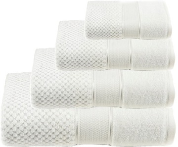 KOMPLET RĘCZNIKÓW 4x SZTUK RĘCZNIKI PREZENT bawełna 500 g/sm