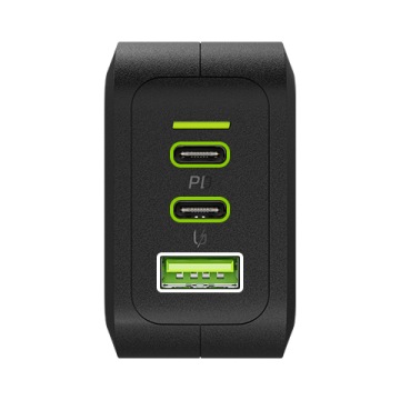 Зарядное устройство GC PowerGaN 65 Вт + кабель USB-C — USB-C 2 м