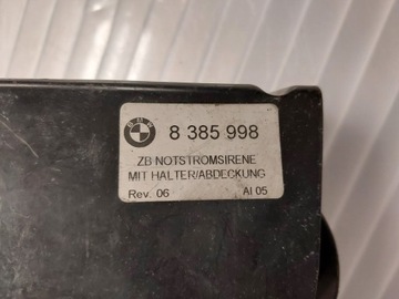 BMW E46 E83 SIRÉNA ALARM 8385998 8383152 OE