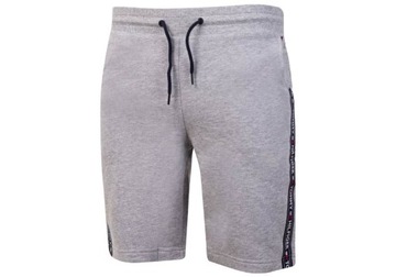 TOMMY HILFIGER KRÓTKIE MĘSKIE SPODENKI SZORTY SHORT HWK GRAY r.XL