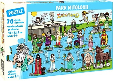 PARK MITOLOGII PUZZLE 70 ELEMENTÓW