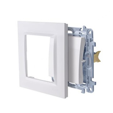 Simon 10 ОДНОРАМОЧНАЯ ЧЕРНАЯ CR1/49