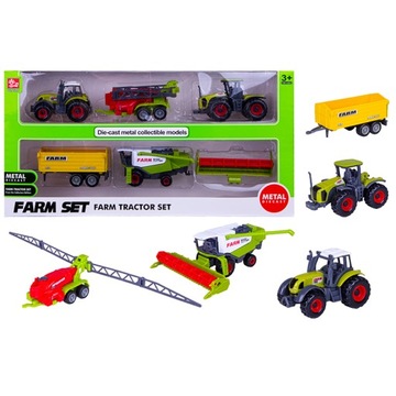 Traktor kombajn przyczepa opryskiwacz zest rolnika