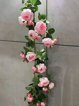 Girlanda z kwiatów róży 125 cm