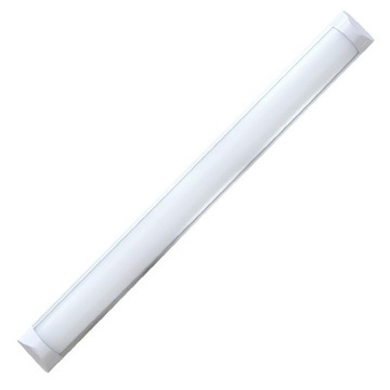 LAMPA PODSZAFKOWA LED LISTWA PŁASKA KUCHENNA BIAŁA NEUTRALNA 60cm 18W 230V