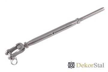 ŚCIĄGACZ 8 mm WIDEŁKI PRZEGUBOWE lina 4 mm