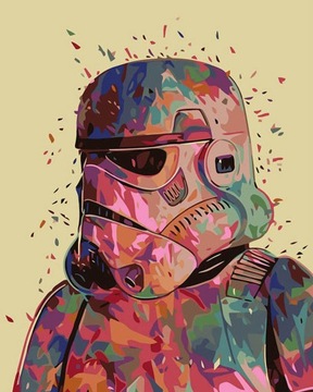 OBRAZ DO MALOWANIA PO NUMERACH-STAR WARS