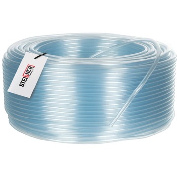 Wąż wodny PVC transparentny wew 8mm zew 10mm 5m