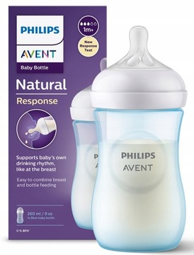 AVENT BUTELKA ANTYKOLKOWA NATURAL 3 RESPONSE 260ml