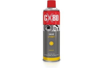 CX80 SMAR LITOWY SPRAY UNIWERSALNY DO UKŁADÓW PRZEMYSŁOWYCH 500ML