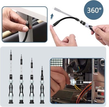ПРОФЕССИОНАЛЬНЫЙ НАБОР отверток, насадки torx BIG 132 EL +