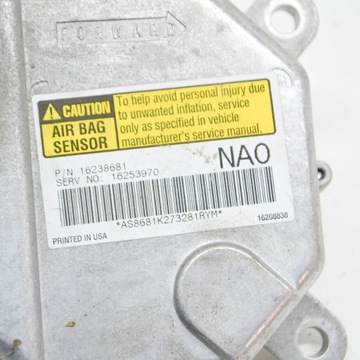 16238681 MODUL AIRBAG CHEVROLET TRANS SPORT 3.4 137KW 1998