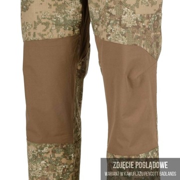 Spodnie bojówki wojskowe taktyczne moro Helikon Hybrid Tactical L Reg