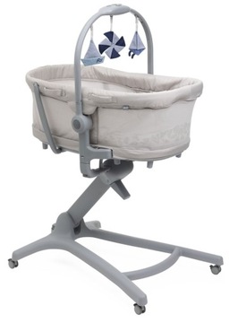 CHICCO BABY HUG PRO БЕЖЕВЫЙ ЛАТТЕ 5В1 СТУЛ-ЛЮЛЬКА СТУЛ-КРОВАТЬЯ