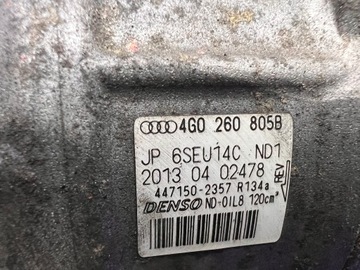 AUDI A4 B8 A5 8T A6 A7 C7 Q5 8R A8 D4 3.0 TDI KOMPRESOR KLIMA 4G0260805B