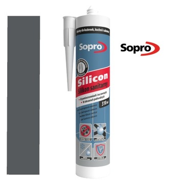 Silikon Sopro antracyt 310 ml