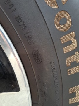 КОЛЕСА ПЕРЕДНИЕ ШИНЫ С АЛЮМИНИЕВЫМИ ДИСКАМИ CONTINENTAL HYBRID HT3 385/65 R 22.5