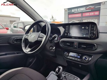 Hyundai i10 III Hatchback 1.0 MPI 67KM 2020 Hyundai i10 AUTOMAT GWARANCJA Kamera Udokumentowany przebieg Mozliwa zamia, zdjęcie 8