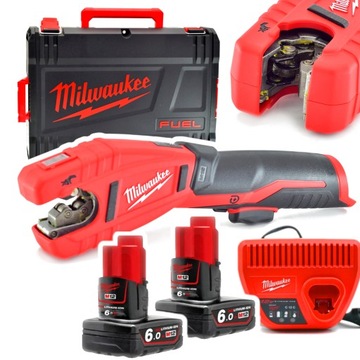 Nożyce Obcinak Do Rur C12PC-602X Milwaukee 12-28MM Zestaw Combo