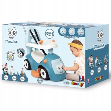 SMOBY Ride-On Maestro 3в1 Синий